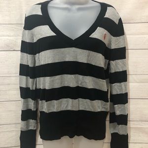 U.S POLO ASSN V-Neck Long Sleeve Sweater